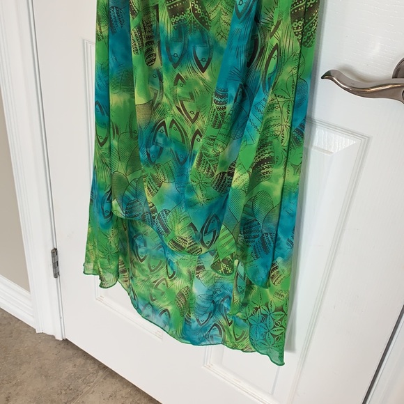 Strapless Summer Hi-low Dress - Picture 5 of 9